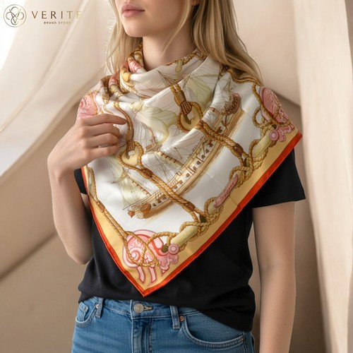 Rare vintage hermes - hermes, silk