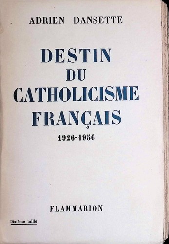 Destin catholicisme - du,