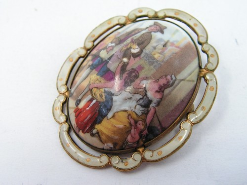 Antique thomas mott enamel - thomas, l 