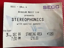 Stereophonics Concert Ticket