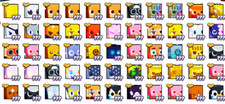 100x Random Huge pets in