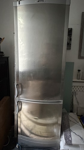 Smeg fridge freezer stainless - freezer,