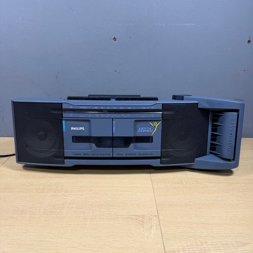 Philips boombox 1990s moving - philips,