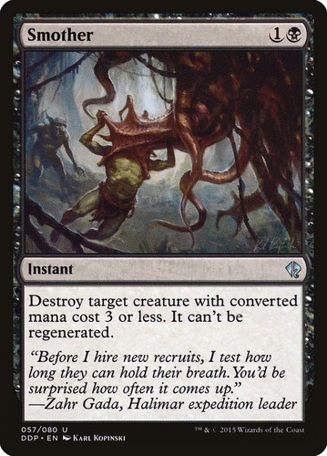 Smother mtg duel - smother,