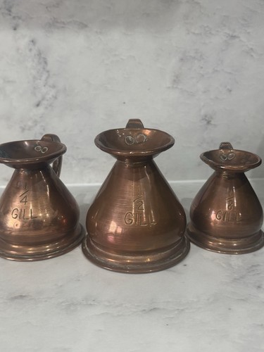 Antique copper haystack gill - antique,