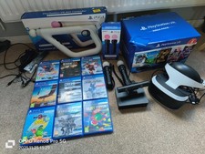 *-*Playstation VR Bundle, 2x Move Controllers, 9x Games, Aim ControllerBoxed!*-*