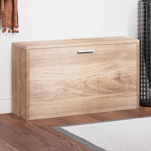 Shoe storage bench oak - storage,