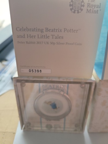 2017 peter rabbit silver proof - rabbit,