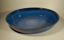 Denby Midnight Oval Serving Dish / Bowl, 11¼ x 8¼ x 2¼"