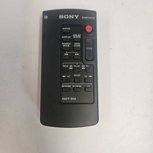 Sony rmt 815 - sony, camcorder