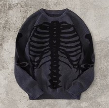 Men's Skeleton Jumper Goth