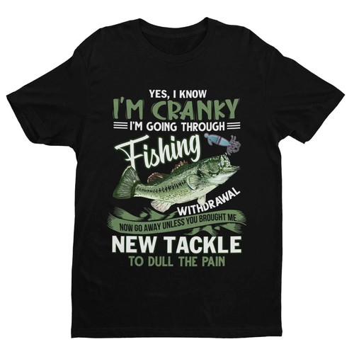 Funny angling shirt m - angling,
