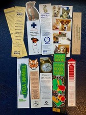 Collectible bookmarks, Charities theme, bundle of 13, 2 duplicates