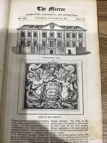 Antique print 1832 - 1832,