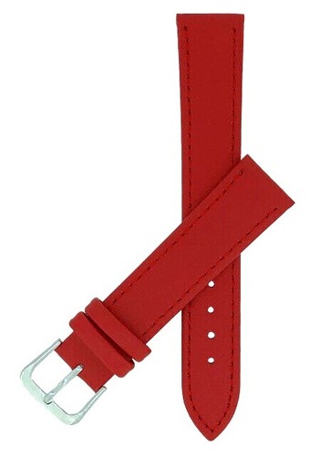 Red colour calf grain - red,