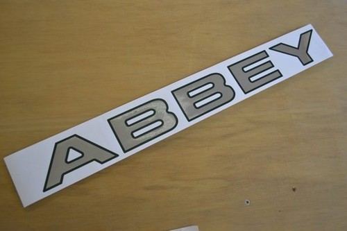 Abbey caravan printed resin - abbey, (printed/resin