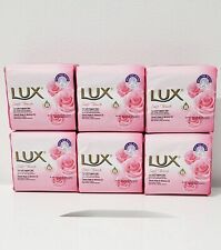 9x Lux Soap Soft Touch 80g French Rose &Almond Oil Soft Fragrant Skin Floral New