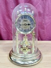 VINTAGE CARRIAGE CLOCK MAXIM GOLD COLOURED BATTERY POWERED