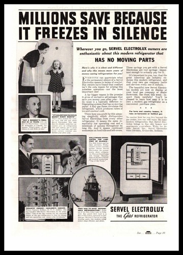 1937 servel electrolux - servel,