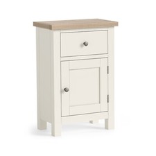 Coconut Extra Tall Bedside Locker / Tall Nightstand / 75cm Tall Bedside Table
