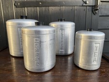 Vintage Set of 4 Spun