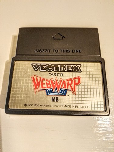 Vectrex webwarp cart only - vectrex,