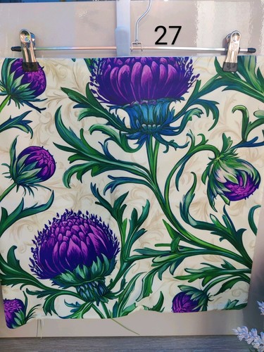 Scottish thistle cushion cover - thistle,