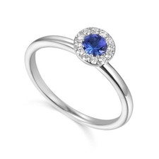 Ladies 18ct White Gold Diamond