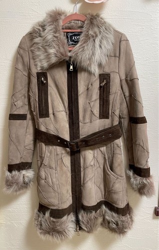 Zoee toscana shearling coat - toscana,