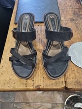 GRENDHA Brown WEDGE SANDALS