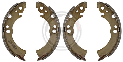 Rear brake shoe set - rear, a.b.s