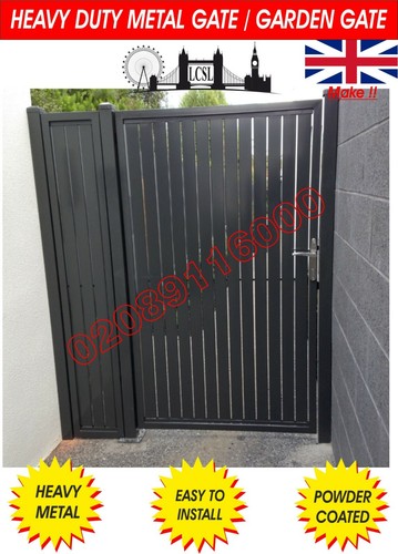 Metal gate wrought - gate, iron