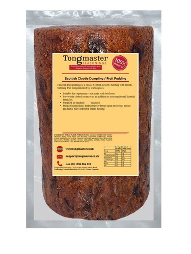 Scottish clootie dumpling - clootie,