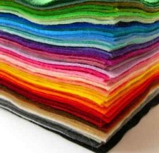 Felt squares wool - wool, 9