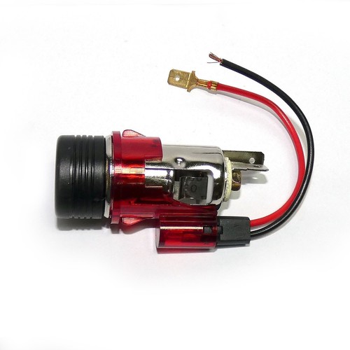 Cigarette lighter red - lighter, 12v