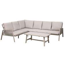 Garden Corner Sofa & Table 4