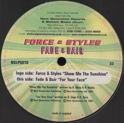 Force styles dj fade - force,