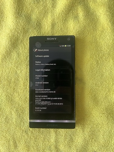 Sony xperia lt26i - xperia, s
