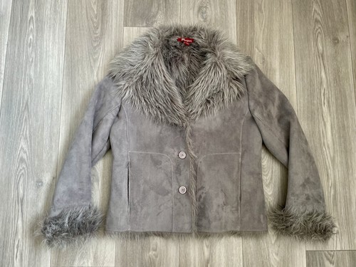 Monsoon grey faux - grey,