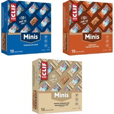 Clif Bar Energy Mini Bars Box Of 10 Running Sports Nutrition Supplement