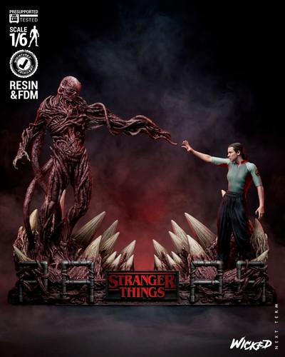 Stranger things diorama - stranger, –
