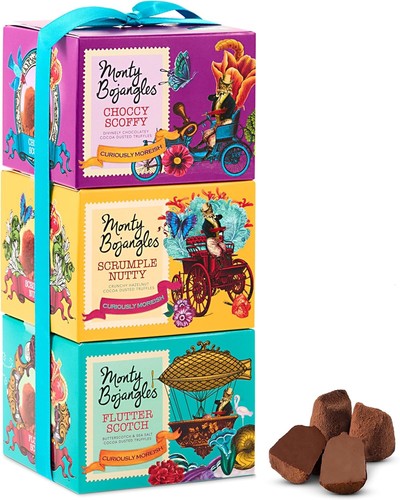 Cocoa dusted truffles gift - dusted,