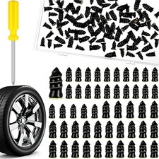 30X Tire Repair Screw In Rubber Plug Nail Car Tyre Puncture Repair Set Off-Road!