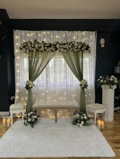 Nikkah Wedding Stage FOR HIRE *MANCHESTER U.K. HIRE ONLY*