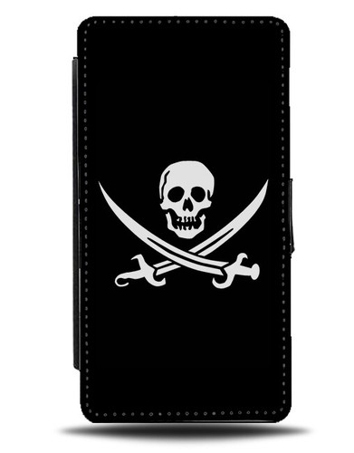 Pirate flag flip wallet case - wallet,