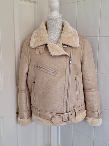 Ladies cream faux shearling - ladies,