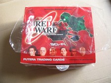 Red Dwarf Futera Platinum 2002 trading cards empty box and 24 packets, NO cards