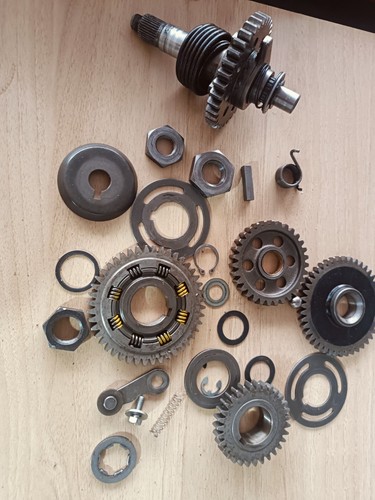 Yamaha srx400 600 kickstart - yamaha,