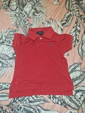 Ralph Lauren Polo age 9 months/ 6-9 Months boys red&navy
