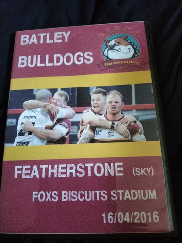 Official match dvd - dvd, batley